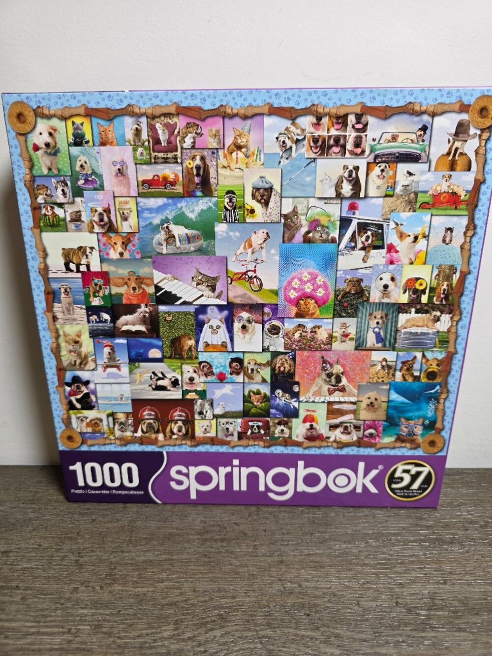 Animal Quackers - 1000 Piece Jigsaw Puzzle by Springbok